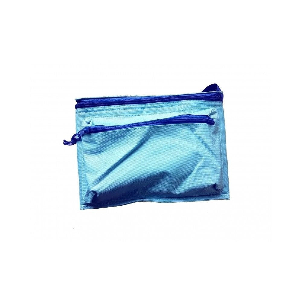 Trade Shop - Set 2 Borse Termica 24l + 10l Frigo Pranzo Spiaggia Mare Picnic Termico Pieghevole -