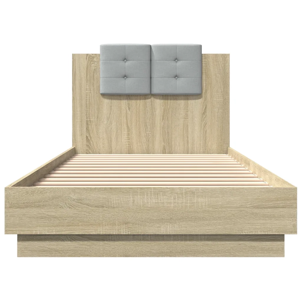 Giroletto Testiera Rovere Sonoma 100x200 cm Legno Multistrato 3209935