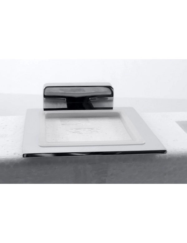 NIKI Dispenser di sapone liquido in lega di zinco 15 x10 x7,7 cm