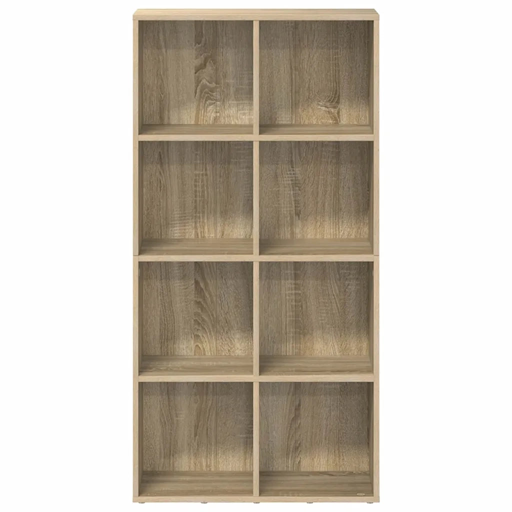 Libreria/Credenza Rovere Sonoma 66x30x130 cm Legno Multistrato 800156