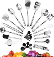 Set da cucina in acciaio inossidabile 26 pezzi - articoli da cucina set di cottura