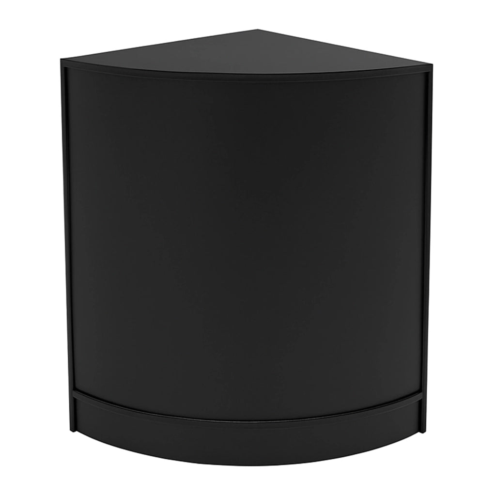 Set Banconi Negozio Nero Luna LED B900 CM60 TB60 con Serrature e Vetrina