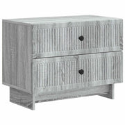 Armadio da Notte con cassetto Grigio Sonoma 62 x 34,5 x 47,5 cm 893861