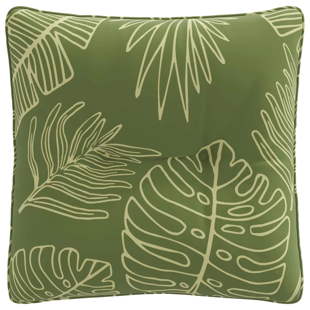 Cuscino per schienale PUTTEN 100% Poliestere Design a foglia 947072