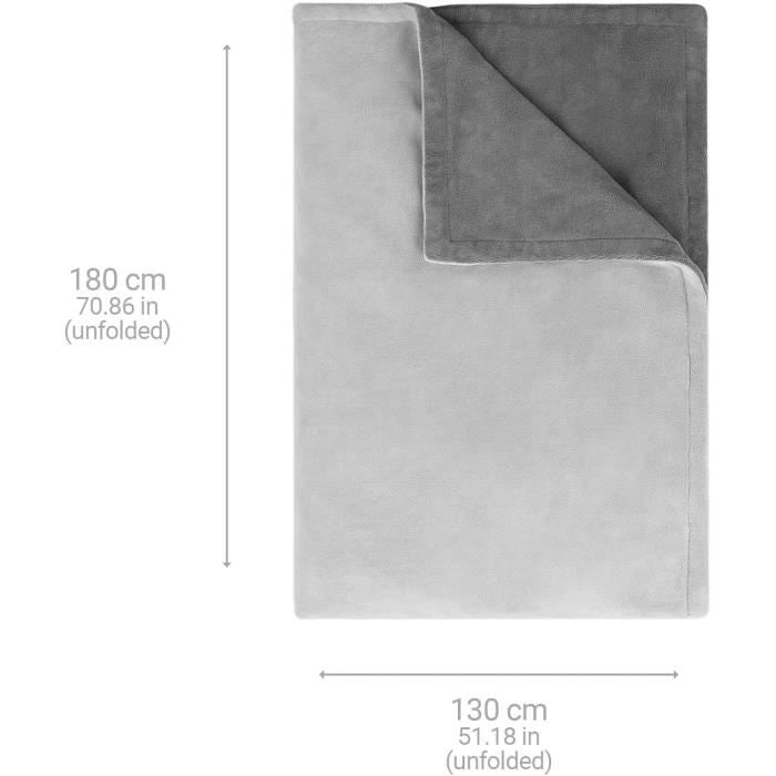 MEDISANA Coperta riscaldante HDW - XL - 1,80 x 1,30 m