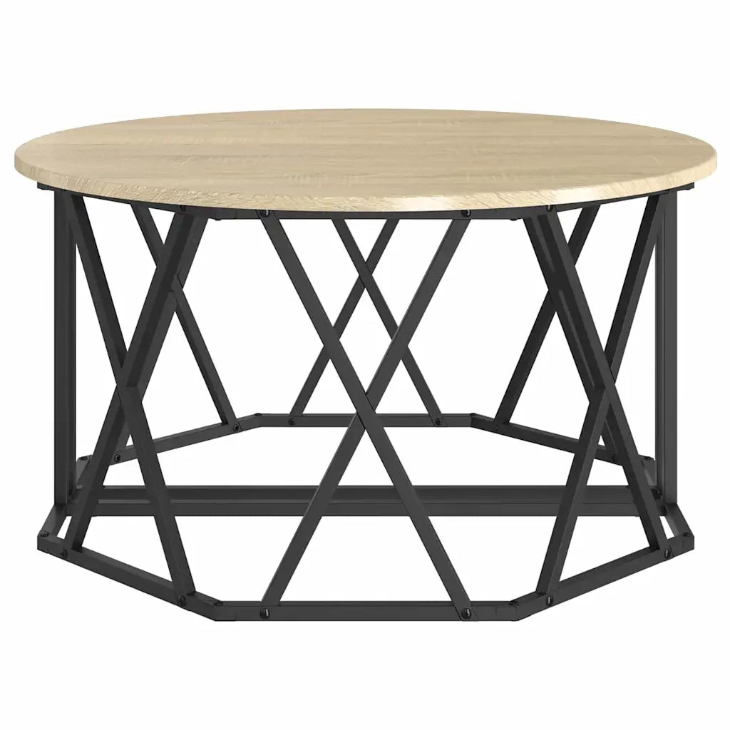 Tavolino da salotto Rovere Sonoma 80 x 80 x 42 cm 868250