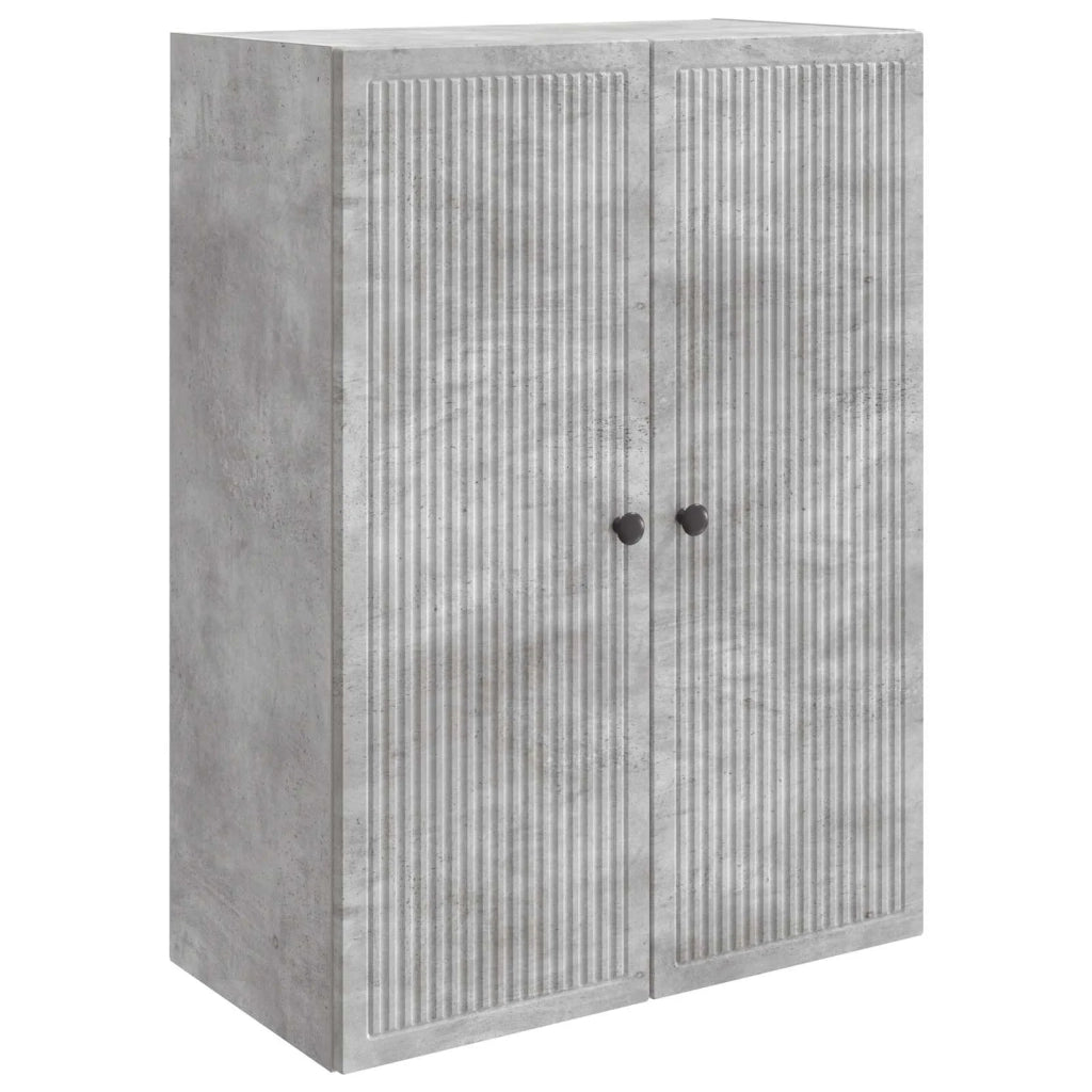 Mobiletto a muro Grigio Cemento 66 x 34,5 x 90 cm 897888