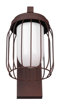 Applique da Esterno Attacco E27 in Alluminio Pressofuso Ruggine