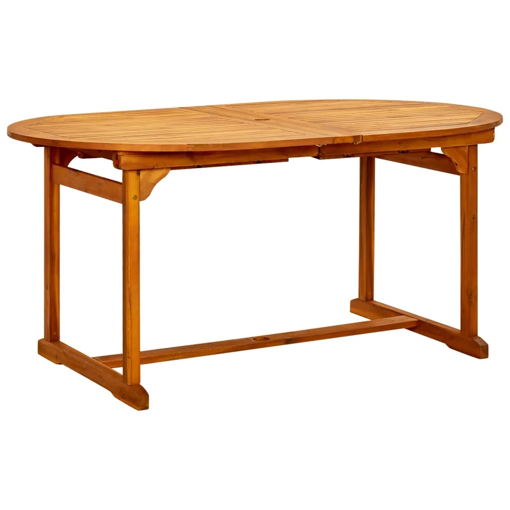 Set Mobili da Pranzo per Giardino 9 pz Legno Massello di Acacia cod mxl 43459