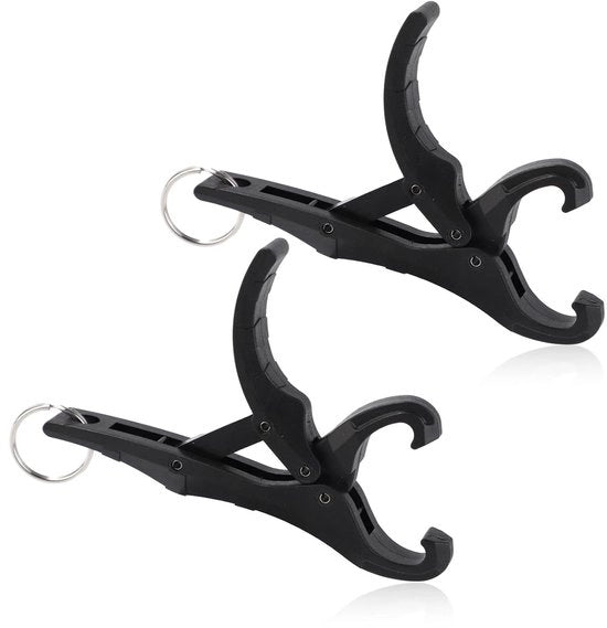 Pescatore Plus - Lip Grip Tangone, Set da 2 Pezzi per Pescare - Multifunzionale Grip per Pesci con Lancia con Anello, Ideale per Appassionati di Pescato