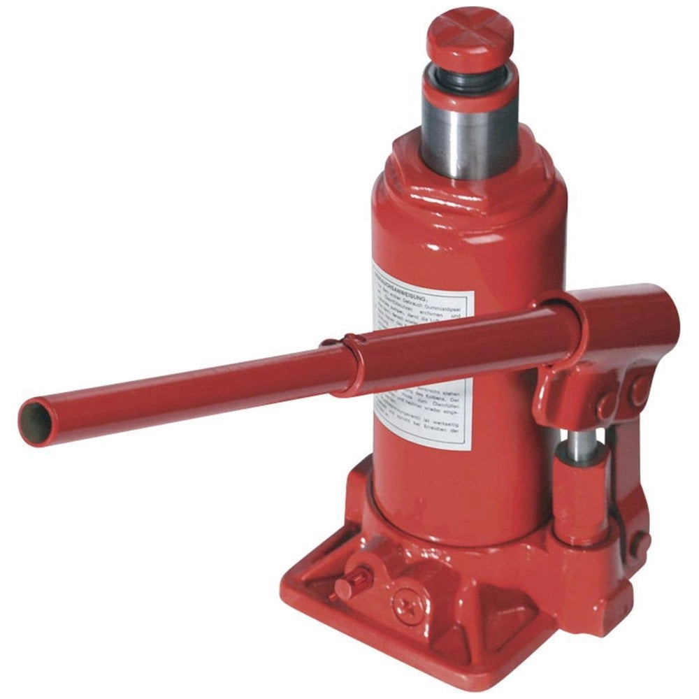 Trade Shop - Cric-sollevatore Crick Idraulico A Bottiglia 10 T Tonnellate Martinetto Manuale -