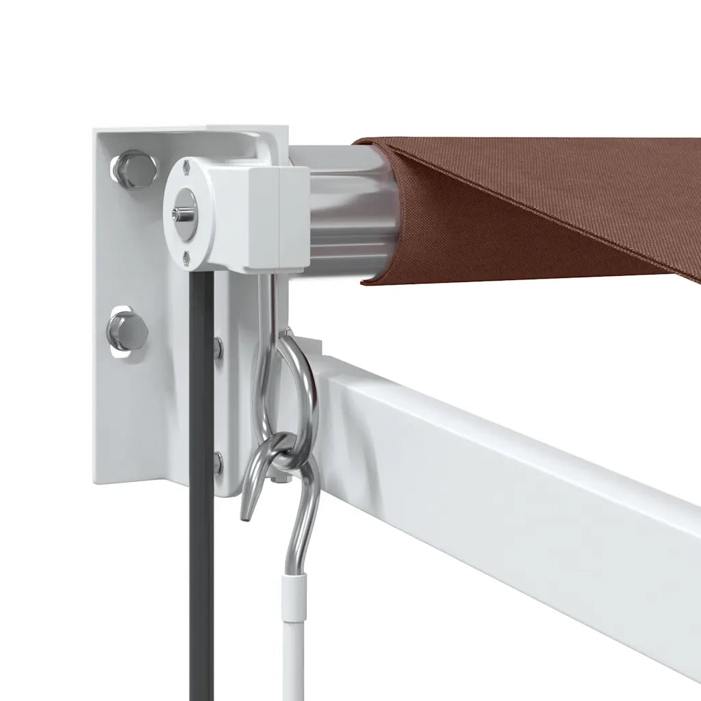 Tenda da Sole Retrattile Automatica Marrone 350x250 cm 3215709