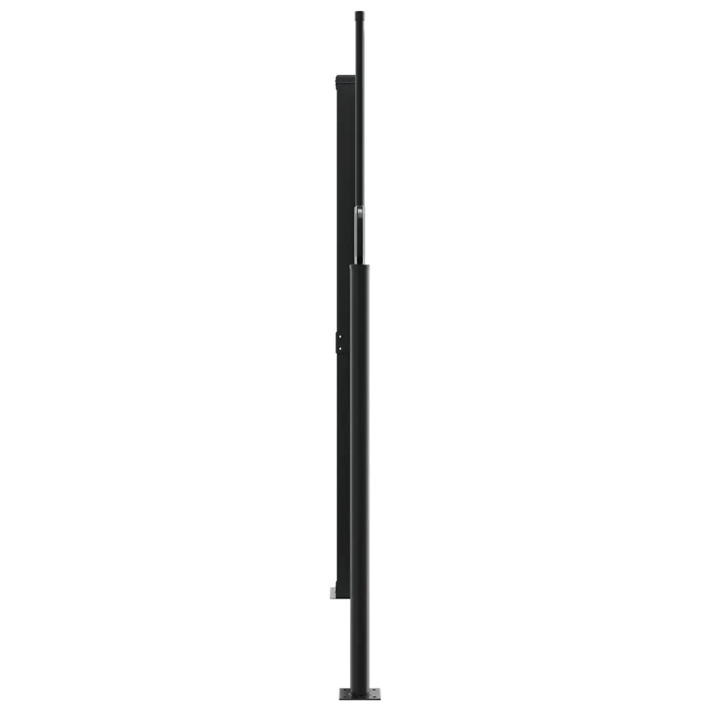 Tenda da Sole Laterale Retrattile Bianca 160x1000 cm 4004736