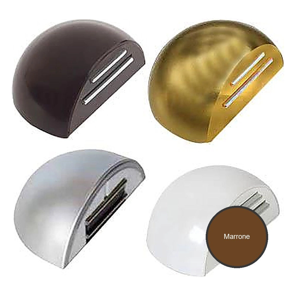 Fermaporte magnetico adesivo *** colore- marrone, confezione 1