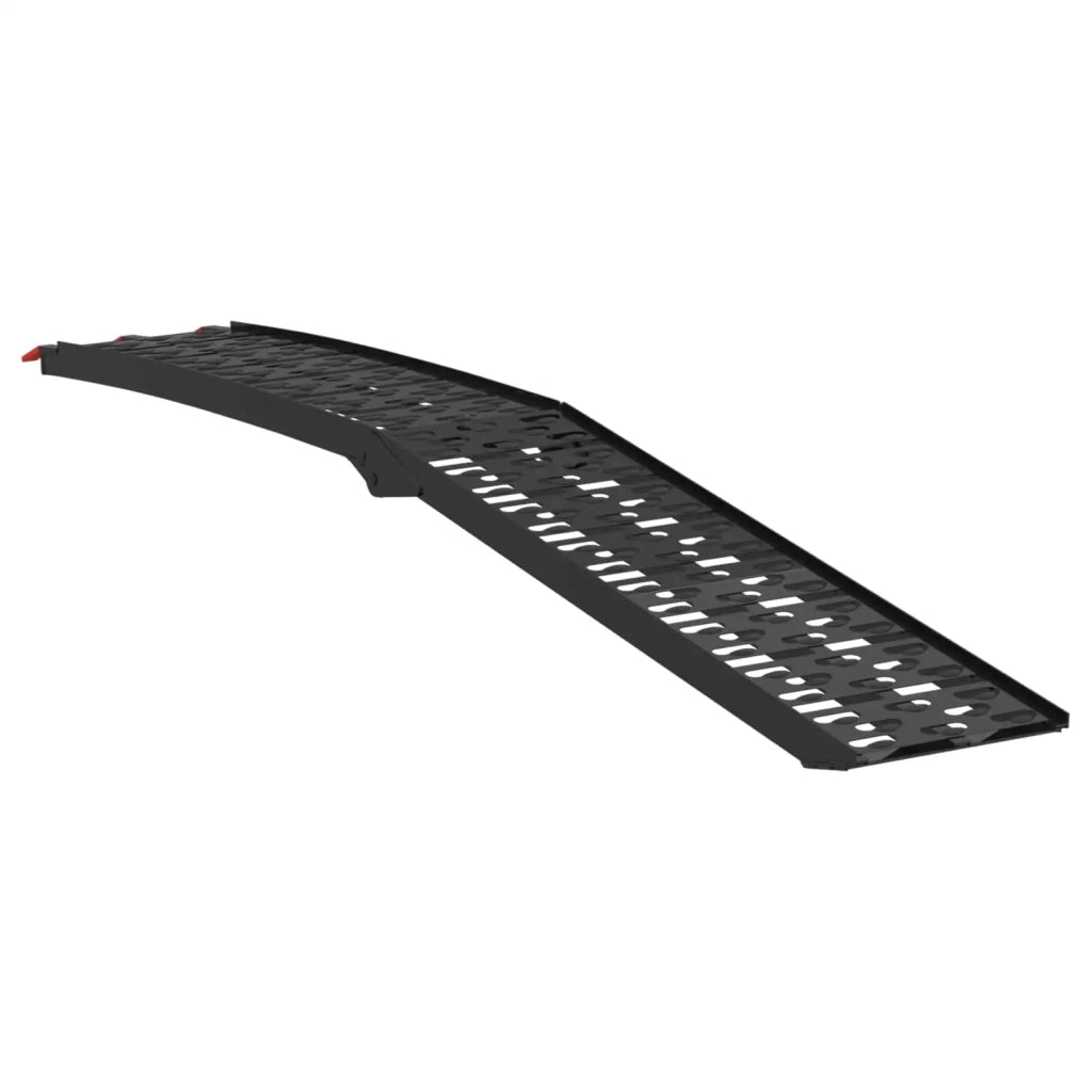 Rampe per Moto Pieghevoli 340 kg per rampa 2 pcs Nero Alluminio 42021087