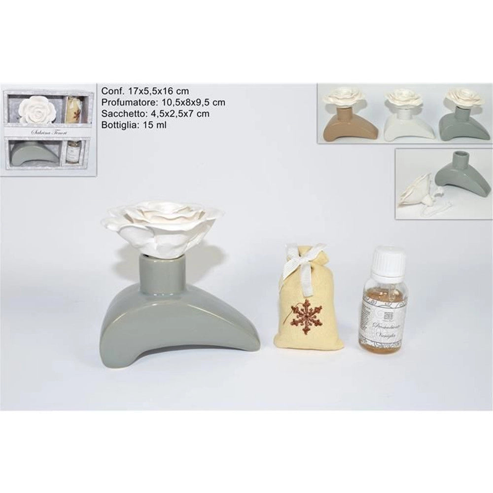 Trade Shop - Bruciatore Diffusore Fragranza Oli 15ml Essenza Ricarica Ambiente Aromaterapia -