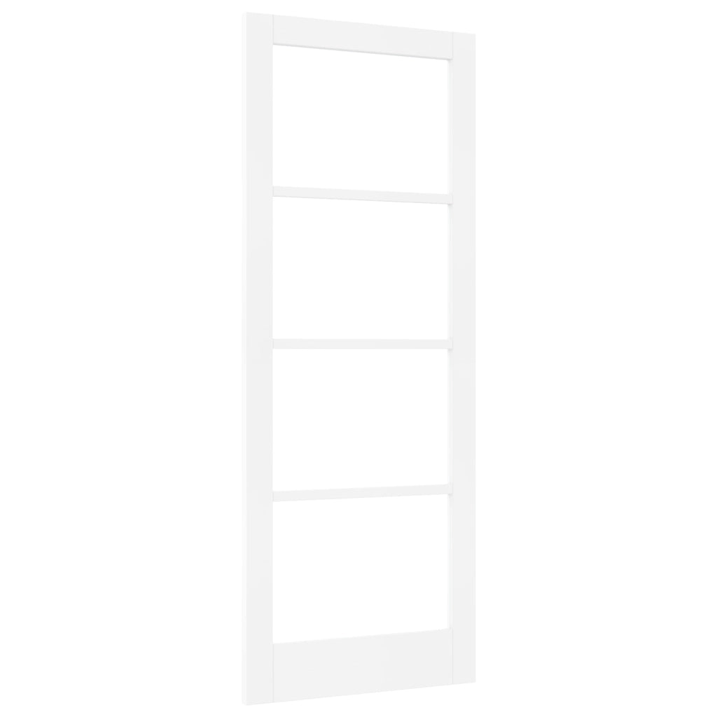 porta interna con vetro "ORKDAL" bianca 83x211x4 cm