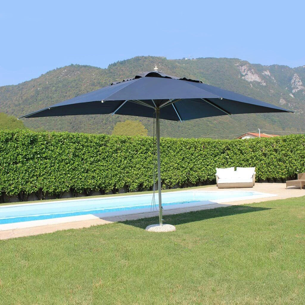 Ombrellone da Giardino 3x4 palo centrale in alluminio - GANGE