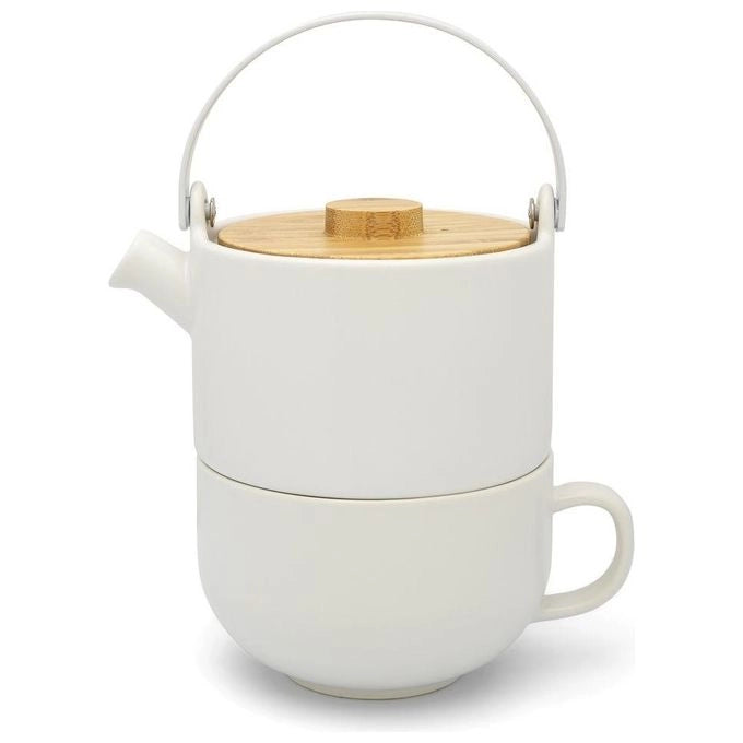 Bredemeijer Umea Set di teiere 500 ml Bianco