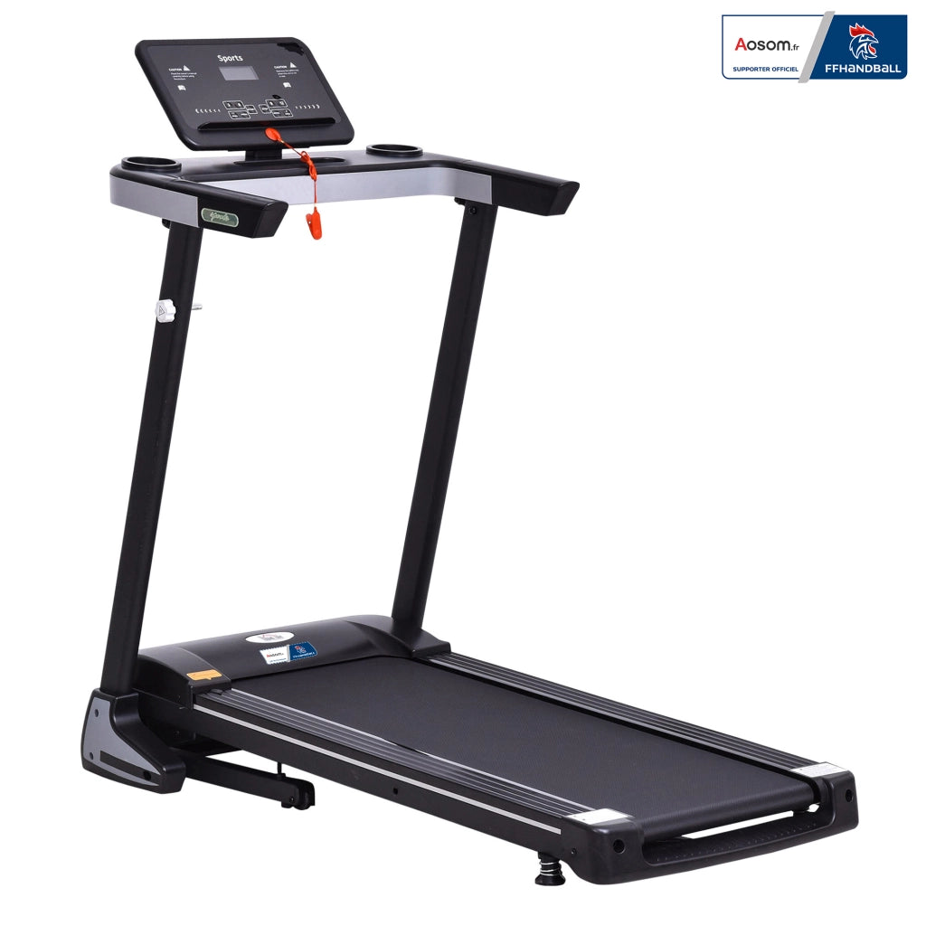 Tapis Roulant Elettrico Pieghevole ¨C Zephmum ¨C 500 W LCD 12 Programmi 1-12 Km/h Nero