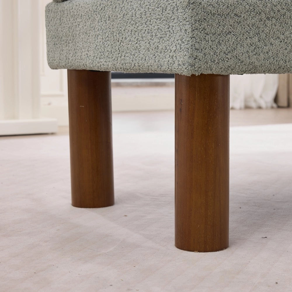 Panchina moderna in legno senza braccioli ¨C Xylo ¨C per sala da pranzo, camera e ingresso