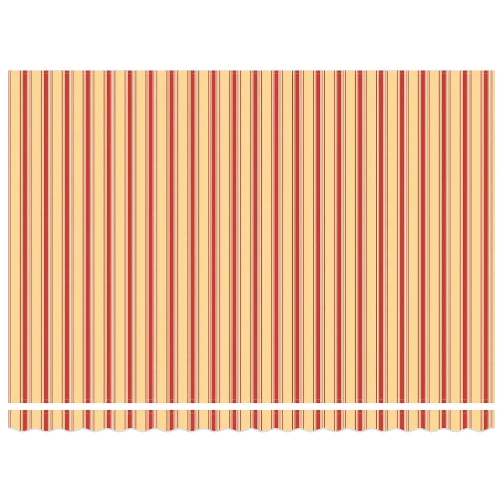 Tettuccio Elettrico Retrattile Giallo e Arancione 450 × 350 cm 3331091