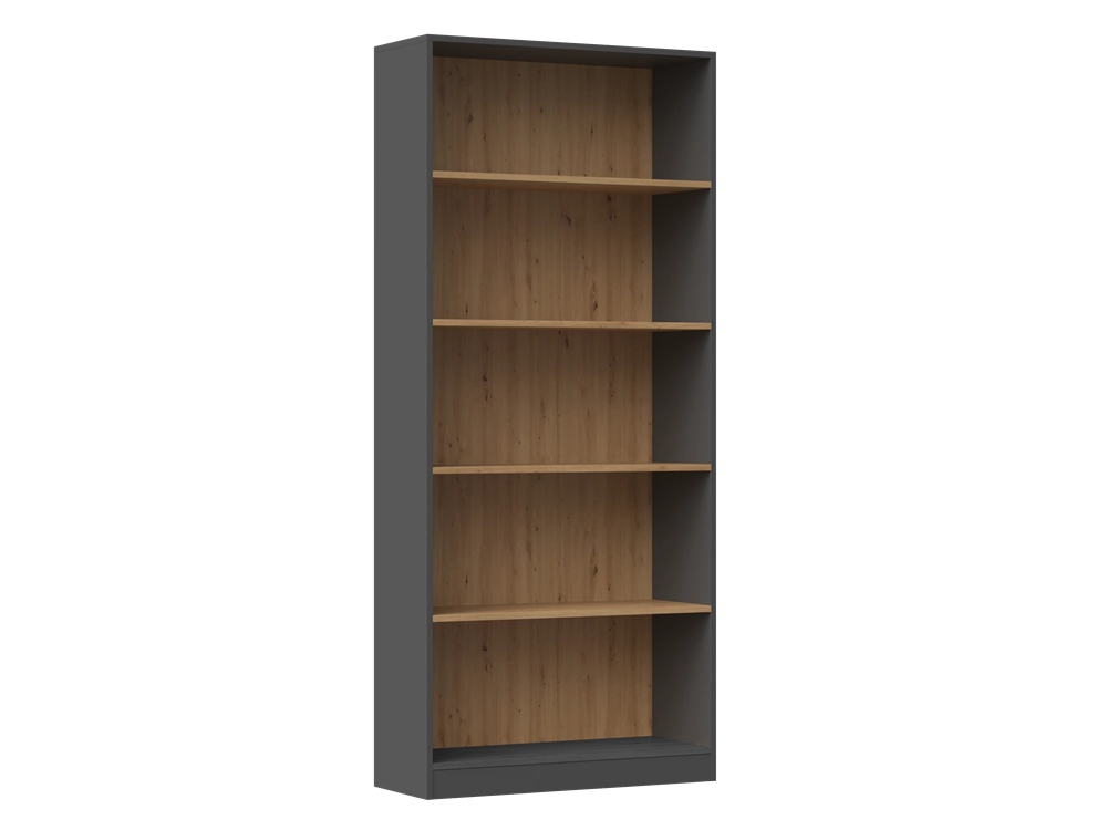 Scaffale ONYX R80 antracite artisan libreria moderna