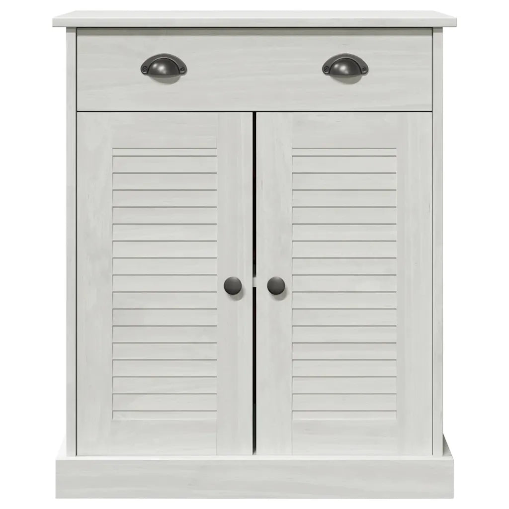 Mobile da Bagno | Armadio da bagno VIGO Bianco e Bianco Antico 68 x 34 x 80 cm