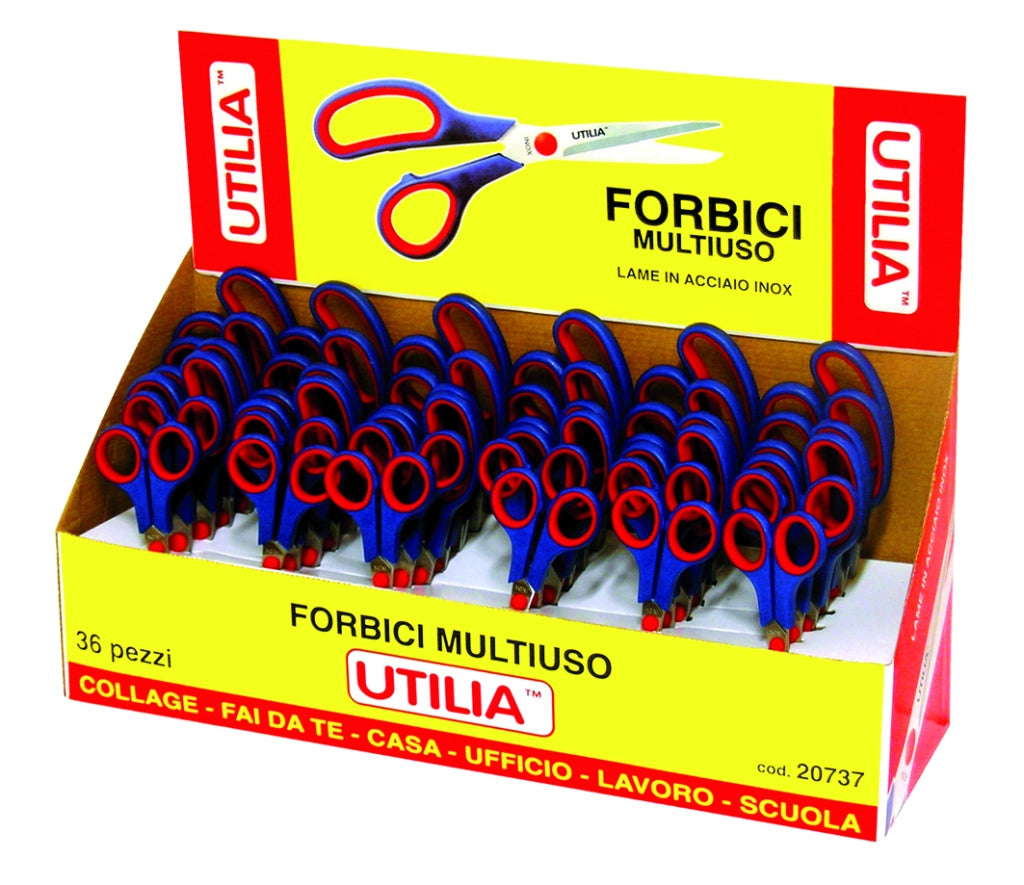 Utilia ESPOSITORE FORBICI MULTIUSO 36 PZ.