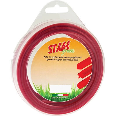 FILO X DECESPUGLIATORE TONDO CORALLO STARS - MM 1,6 MT 15- 5 pezzi