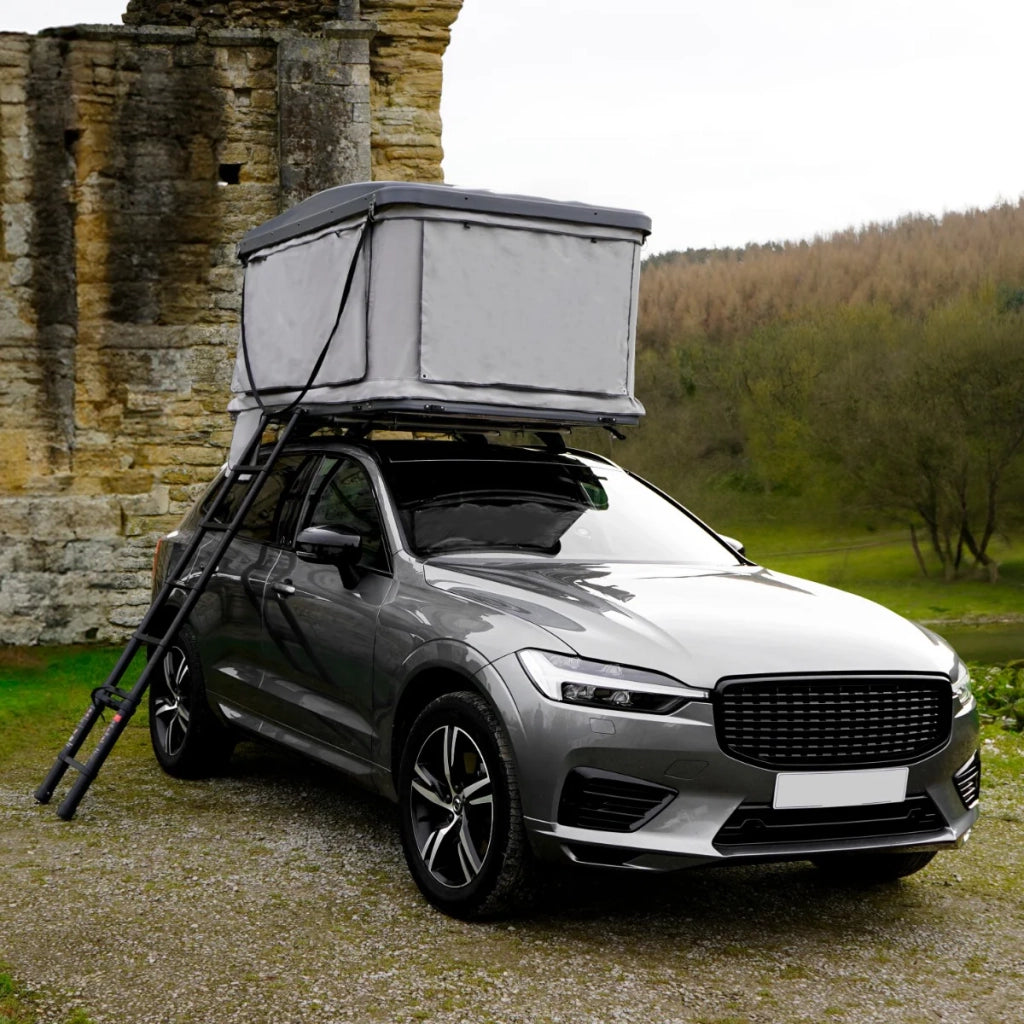 Tenda da tetto per auto – Grigio rigida Shell Pop Up cuccetta campeggio 3 persone