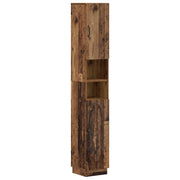 Armadio da Bagno con Ripiano Aperto HOORN Legno antico 897263