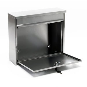 Cassetta postale singola V13 in acciaio inox 360 x 115 x 320 mm