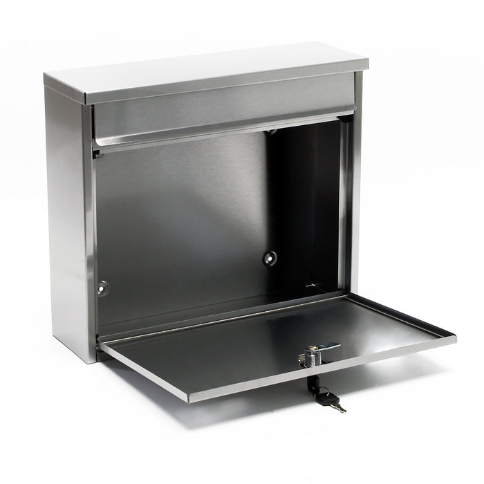 Cassetta postale singola V13 in acciaio inox 360 x 115 x 320 mm