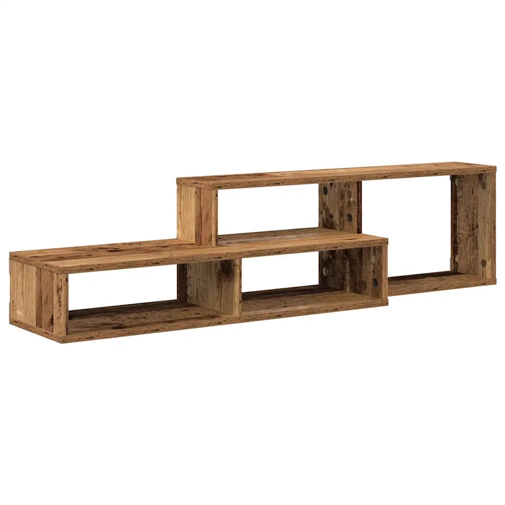 Supporto per TV aparete-Mensole a Muro 120x25x28,5cm Legno multistrato 273001