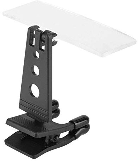 Vetrino Portatile 1,5X/2,5X/3,5X - Brilletto Fissato - Visore Clip-on - Materiale Resistente in Plastica - Adatto per la Riparazione di Gioielli/Orologi