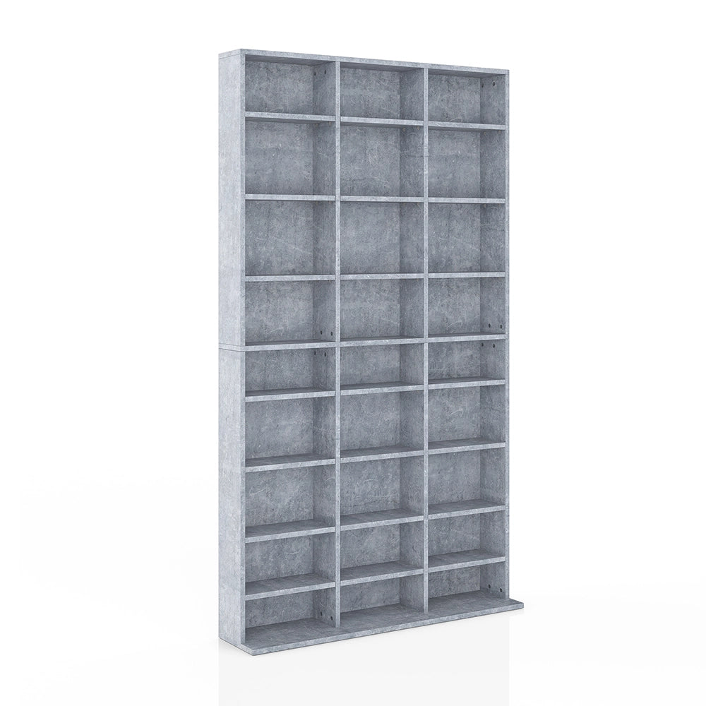 Vicco Scaffale porta cd Calcestruzzo 102 x 178 cm