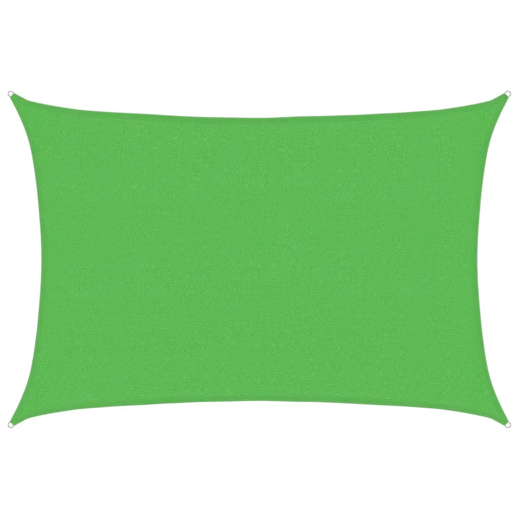 Vela Parasole 160 g/m² Verde Chiaro 2,5x3,5 m in HDPE 311288