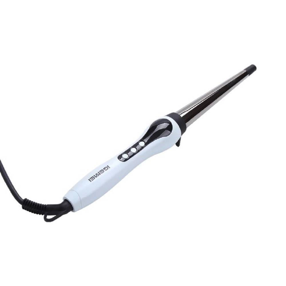 Trade Shop - Piastra Per Capelli Ferro Conico Arricciacapelli In Titanio Ricci Mossi Gm-403 -