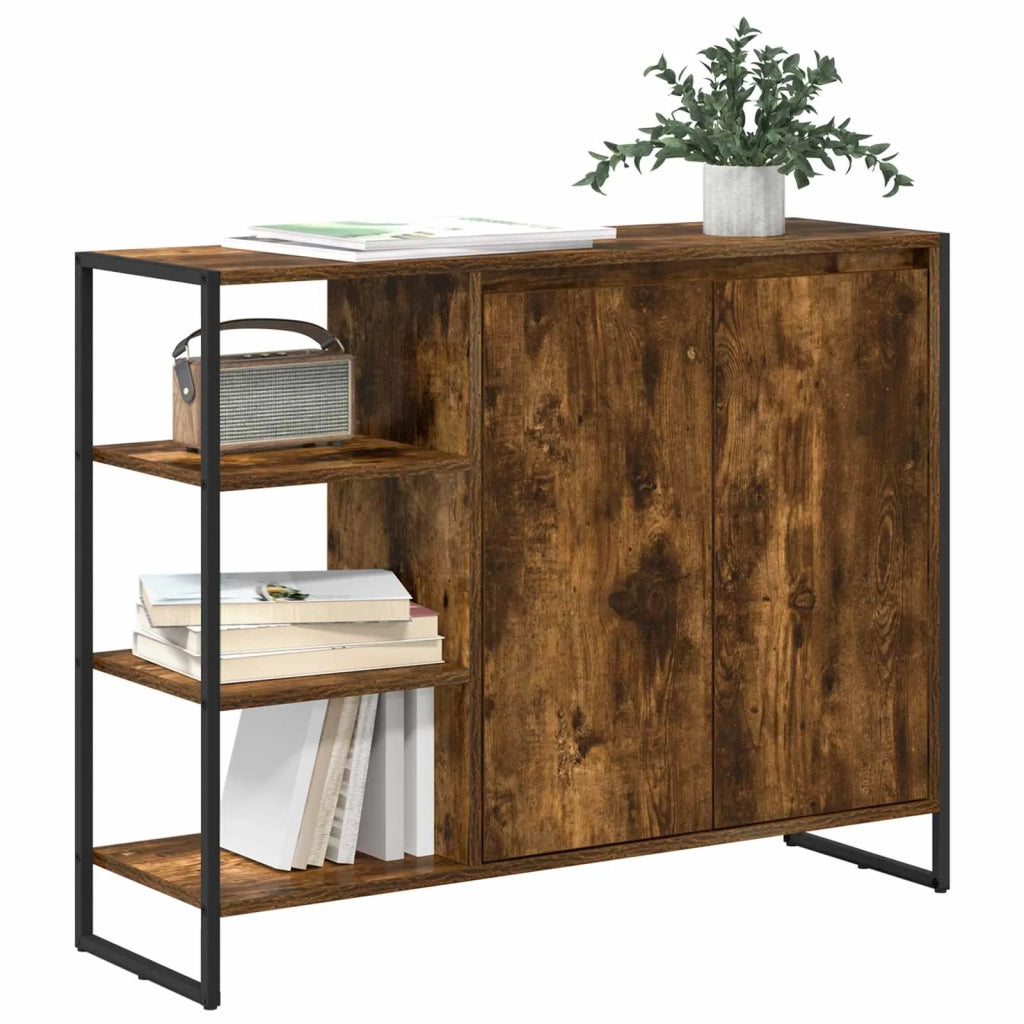 Mobile laterale Quercia Fumosa 96.5 x 30 x 75 cm 886614