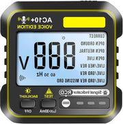 Detettore di interruzione di corrente e tester con schermo LCD e illuminazione di sfondo - AC 90-250V (presa di corrente per l'UE)
