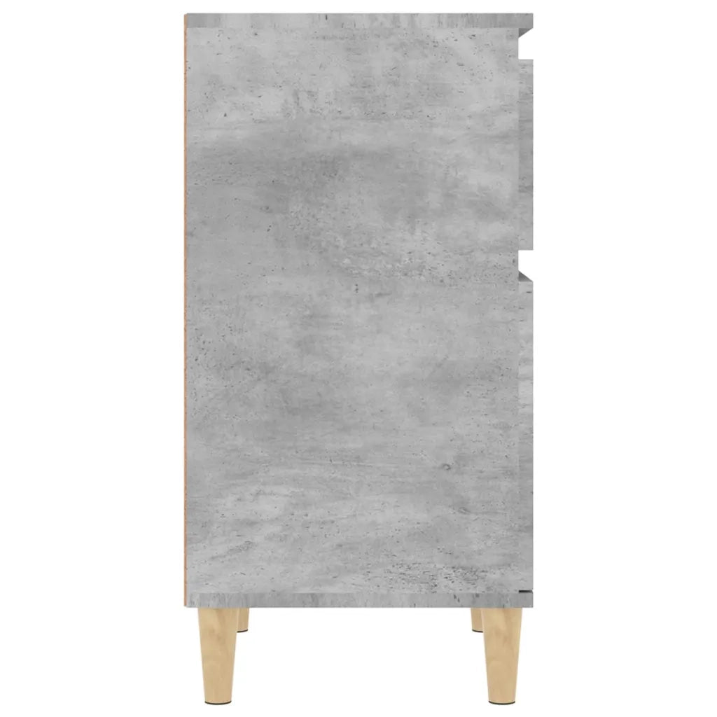 Comodino Grigio Cemento 40x35x70 cm 819700
