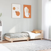 Letto senza Materasso 90x190 cm in Legno Massello di Pino 850749