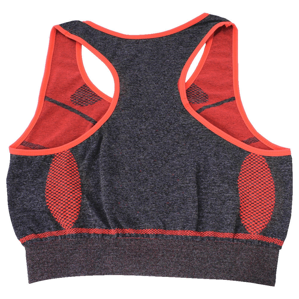 Trade Shop - Completino Yoga Sport Palestra Donna Top Canotta Reggiseno + Pantaloncino -