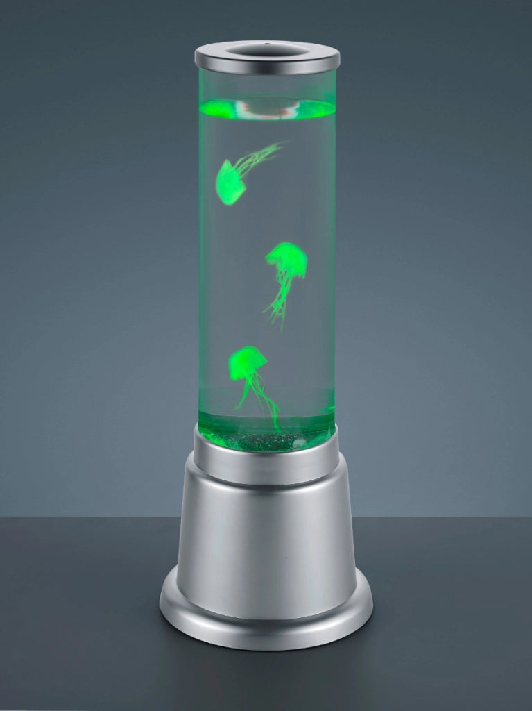Lampada da tavolo JELLY RL argento acrilico LED 6W RGB
