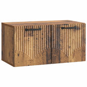 Mobile Porta TV da Muro Legno antico 59,5 x 31 x 30 cm