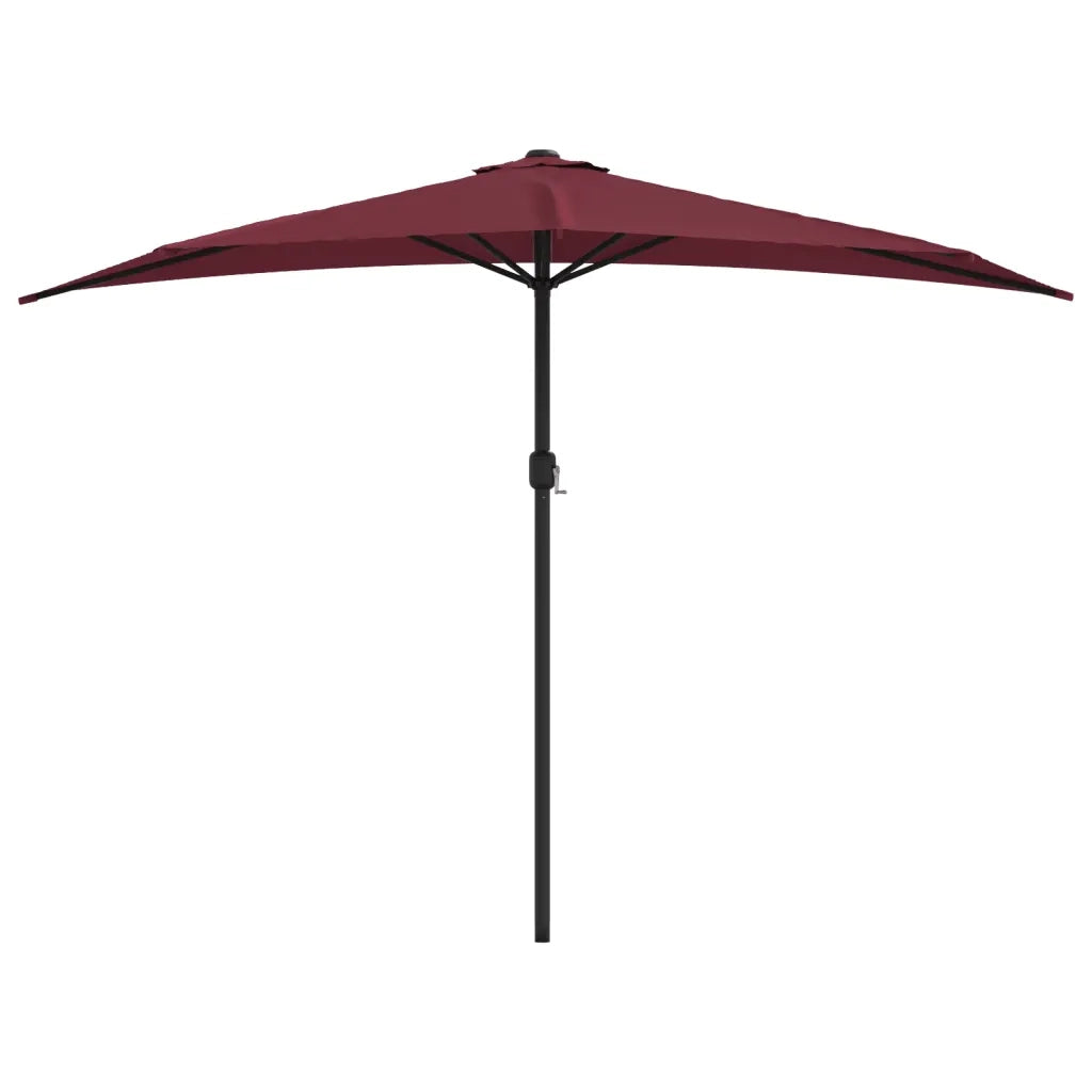 Ombrellone Balcone Palo in Alluminio BordÃ² 300x150x253cm a MetÃ  cod mxl 19192