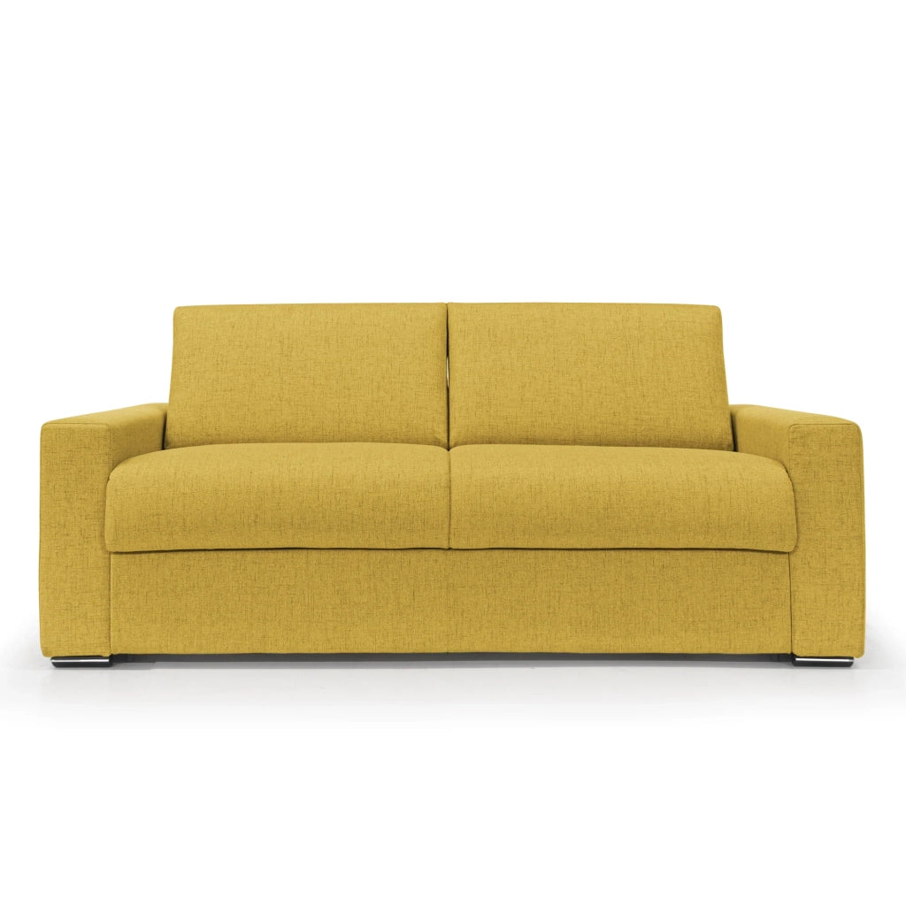 Nixon Divano letto c/mat. H 20 cm 200 cm (mat. 140x197) Giallo