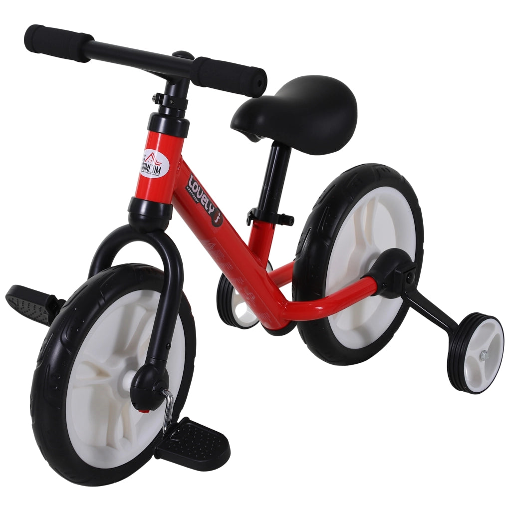 Bicicletta Senza Pedali per Bambini ¨C zephmum ¨C Rosso