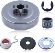 Connettore a vite 3/8 pollici 6T - Set di manubrio di connessione - Compatibile con MS171/MS181/MS211 di Stihl - Carrello a biglie/Anello di chiusura/E-clip - Pezzi di ricambio per sega a catena - Connettore